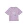 s.Oliver T-shirt paars crochet