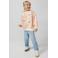s.Oliver gebloemde sweater ecru
