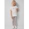 s.Oliver slim gebloemde legging ecru