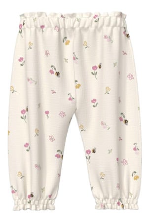 gebloemde casual broek