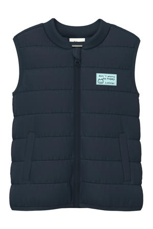 bodywarmer donkerblauw