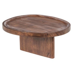 Naro dienbladtafel acaciahout bruin