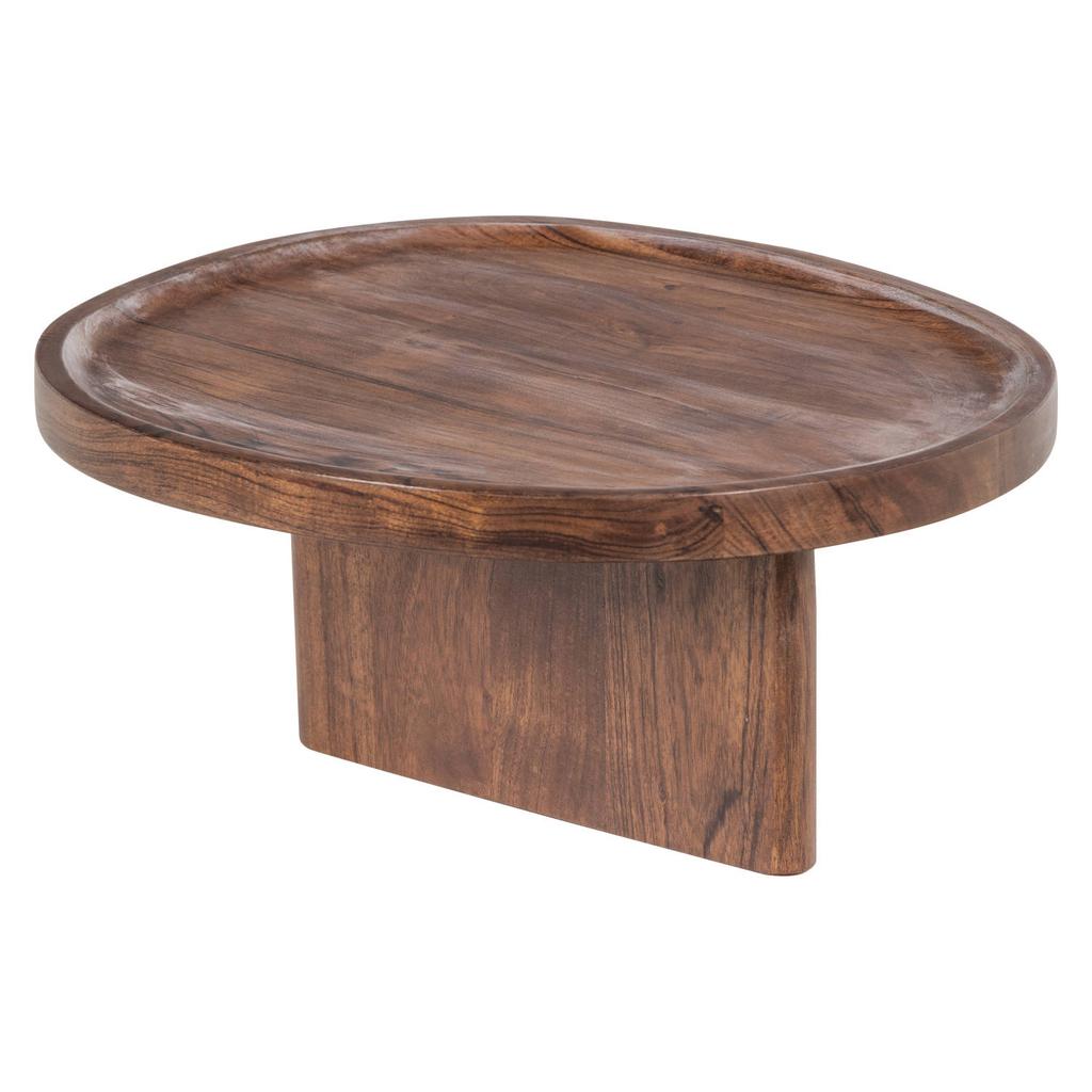 WOOOD Naro dienbladtafel acaciahout bruin