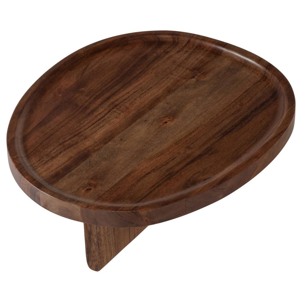 WOOOD WOOOD Naro Bijzettafel - Acaciahout - Bruin - 34x40x18