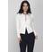Accentil gebreid vest ecru
