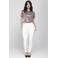 Accentil T-shirt donkerbruin met pailletten