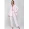 Accentil straight high waist pantalon lichtroze