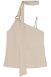 thumbnail: Accentil satijnen mouwloze top beige