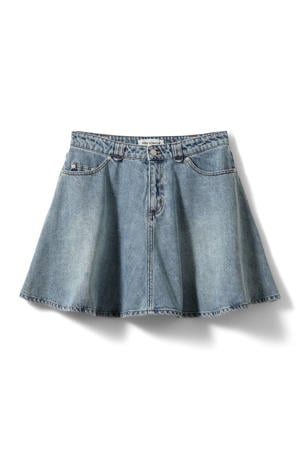 denim spijkerrok medium blue denim