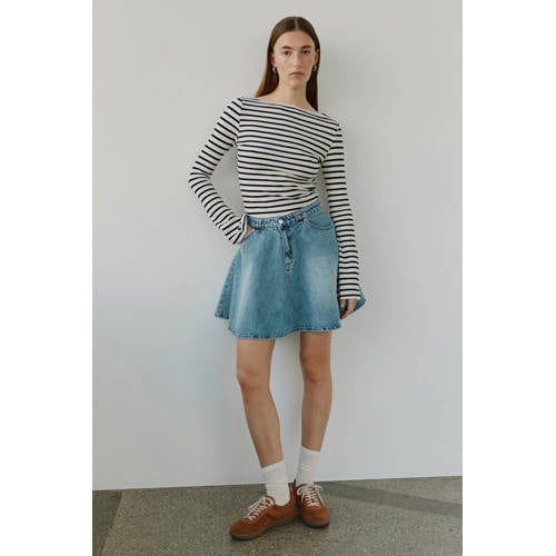 Sofie Schnoor denim spijkerrok medium blue denim afbeelding
