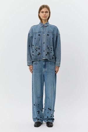 denim spijkerjas medium blue denim