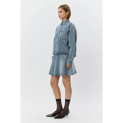 Sofie Schnoor denim jasje medium blue denim afbeelding