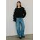 Sofie Schnoor HAVANASW BARREL JEANS high waist barrel jeans medium blue denim