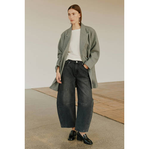 Sofie Schnoor TOMARSW TROUSERS barrel jeans black denim afbeelding