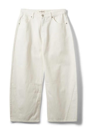 TOMARSW TROUSERS barrel jeans ecru