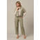 &Co Woman cropped blazer kaki