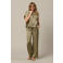 &Co Woman regular waist broek kaki