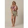 &Co Woman top met print - beige