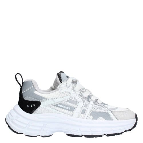 Braqeez chunky sneakers grijs – Lichtgrijs/wit