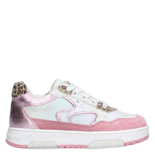 Braqeez sneakers roze/multi – Lichtroze