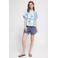 ICHI top blauw