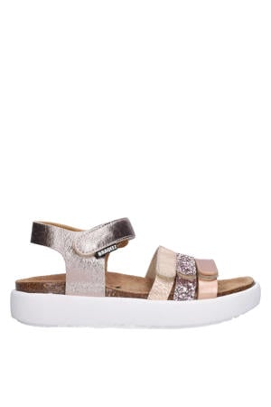 sandalen champagne/roze