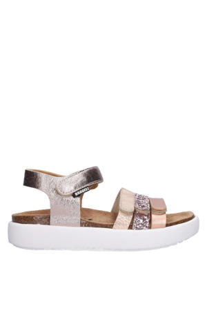 sandalen champagne/roze