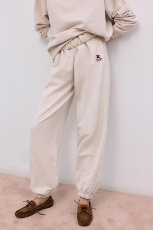 relaxed regular waist broek ecru