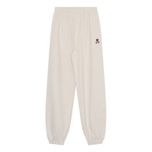 The New Society relaxed regular waist broek ecru afbeelding