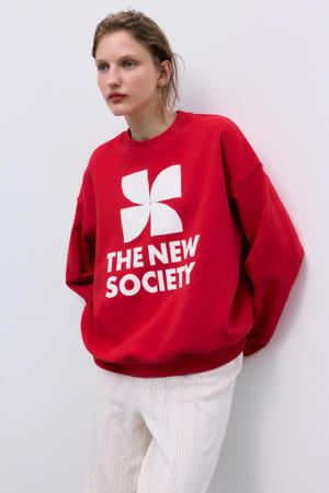 sweater rood