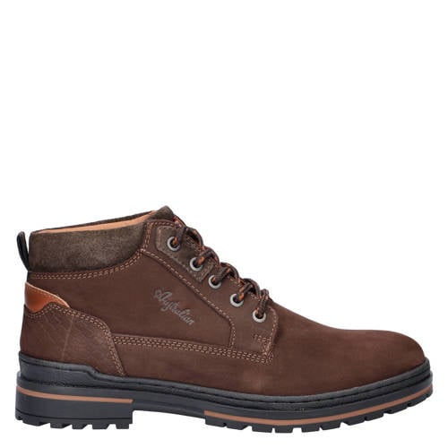 Australian Middelburg suede veterboots bruin