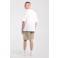 America Today gestreepte pyjamashort beige