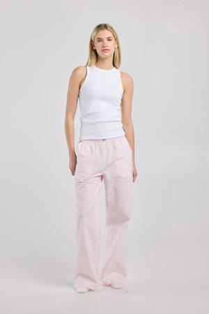 katoenen pyjamabroek roze