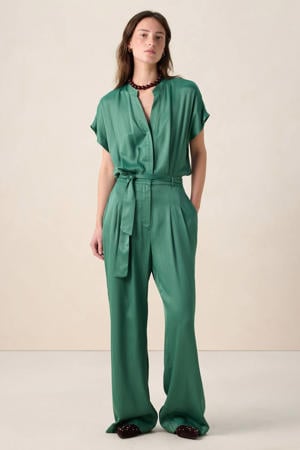 jumpsuit donkergroen
