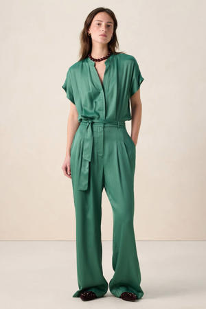 jumpsuit donkergroen
