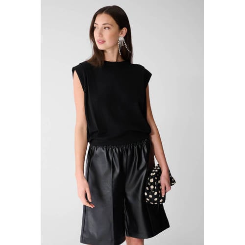 Shoeby mouwloze top zwart afbeelding