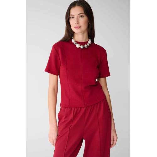 Shoeby top donkerrood afbeelding