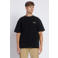 Aeden oversized T-shirt met backprint zwart
