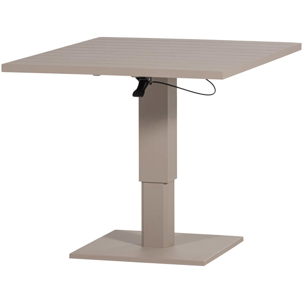 WOOOD hoogte verstelbare tuintafel (100x80x52/77 cm) Tesso