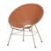 WOOOD Kazoun Loungestoel - Kunststof - Oranje - 81x73x71