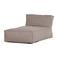 WOOOD WOOOD Velora Tuin Ligbed & Loungestoel - Polyester - Zand - Set van 2