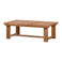 WOOOD WOOOD Banco Salontafel Tuin - Hout/Metaal - Naturel - 42x122x68