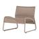 WOOOD WOOOD West Tuin Loungestoel - Kunststof - Zand - 67x78x70