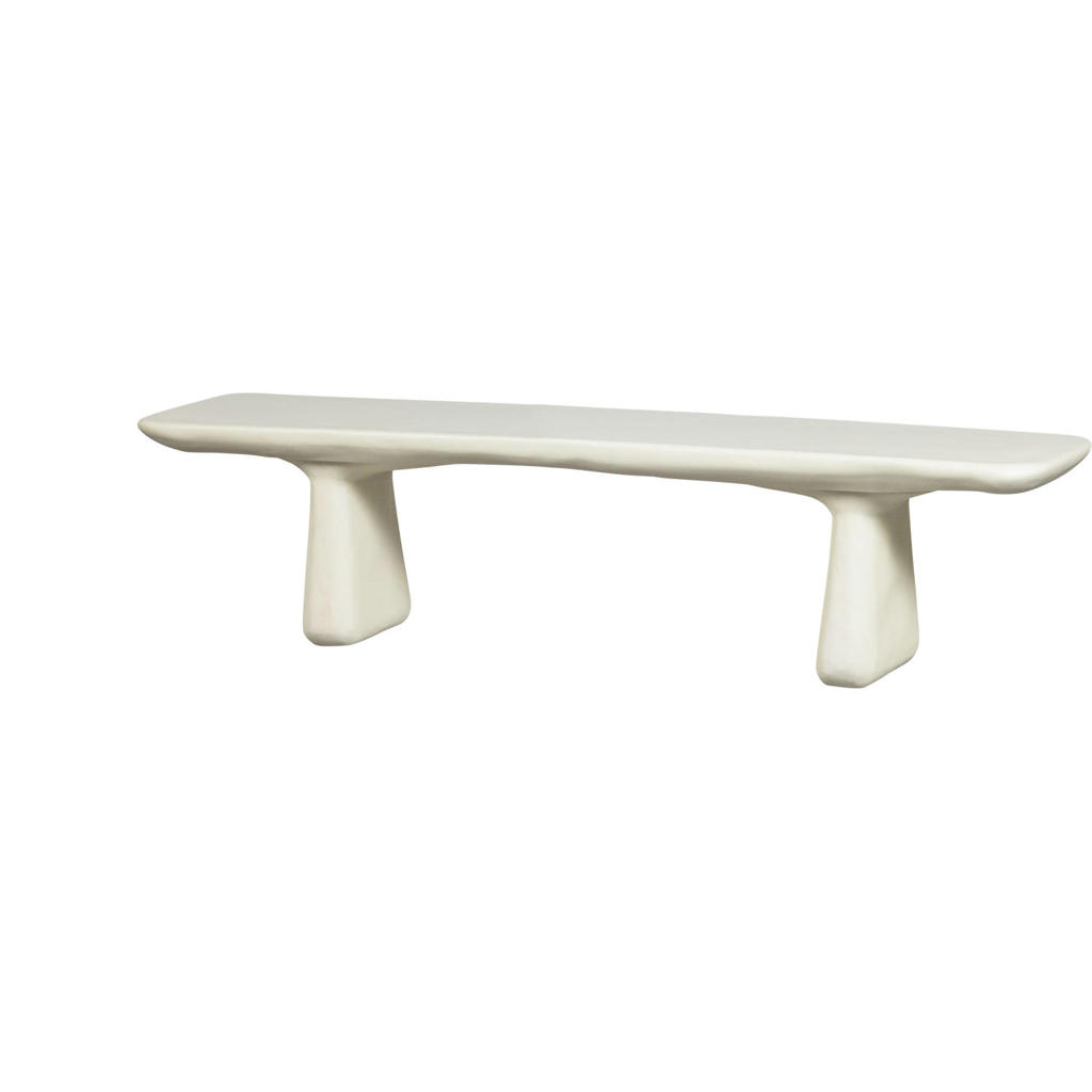 WOOOD WOOOD Loggia Tuinbank - Polymeer - Naturel - 45x190x40