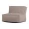 WOOOD WOOOD Velora Loungestoel Tuin - Polyester - Zand - 80x95x95