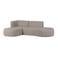 WOOOD WOOOD Chios Loungeset Tuin - Aluminium - Naturel - 71x258x168