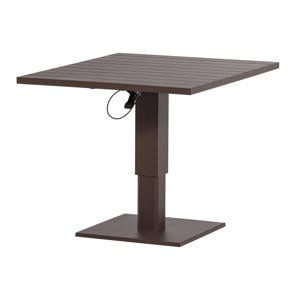 hoogte verstelbare tuintafel (100x80x52/77 cm) Tesso