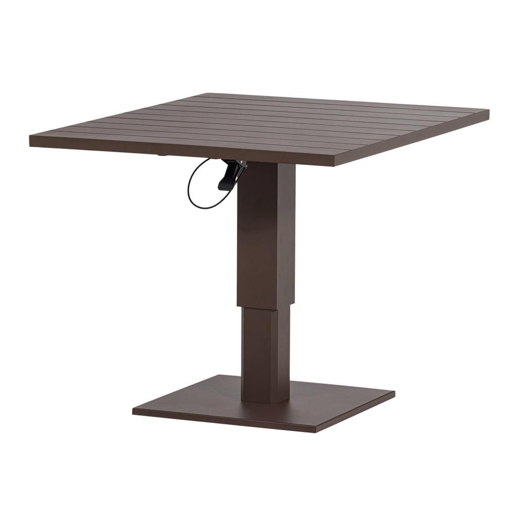 WOOOD hoogte verstelbare tuintafel (100x80x52/77 cm) Tesso