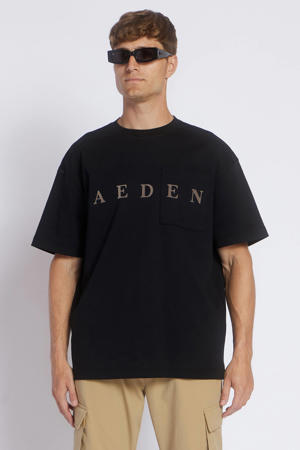 oversized T-shirt zwart