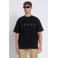 Aeden oversized T-shirt zwart
